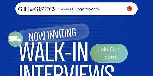 Gill Logistics Walk In Interviews