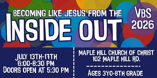 Maple Hill VBS 2026