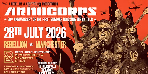 ArnoCorps \u2022 Live in Manchester!