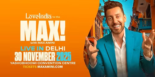 Max Amini Live in Delhi!