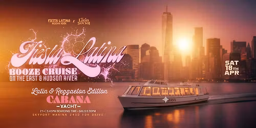 SUNSET CRUISE PARTY: FIESTA LATINA : Find The Party Inc