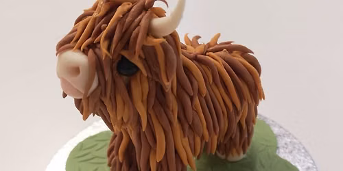 Modelled highland cow