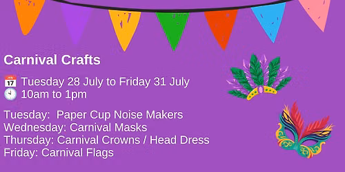 \ud83c\udfad\ud83c\udfa8 Carnival Crafts Week! \ud83c\udfa8\ud83c\udfad