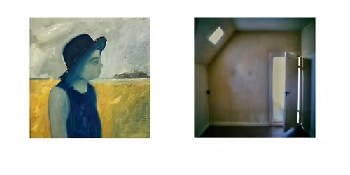 Fernisering -  kunstudstilling med maleren Anna Lindgren og kunstfotografen  Michael Abel