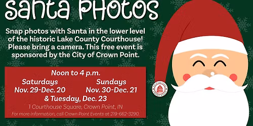 Photos with Santa