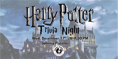 Harry Potter Trivia at Johnny Pistolas!