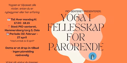 AVLYST:\/\/Yoga i fellesskap for p\u00e5r\u00f8rende