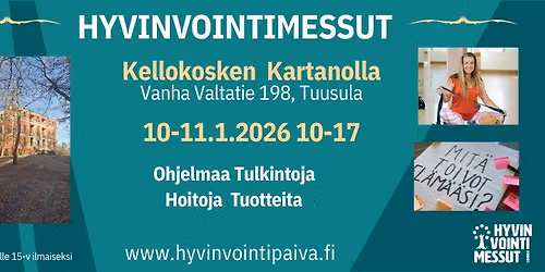 Hyvinvointimessut Kellokosken Kartanolla