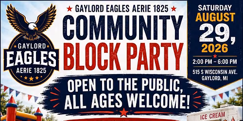 Gaylord Eagles Community Block Party 