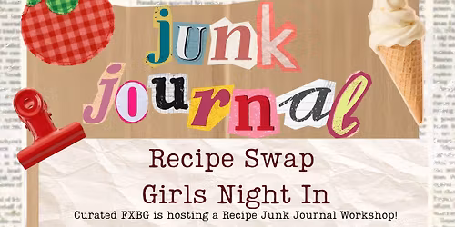 Girls Night In - Recipe Swap Junk Journal 