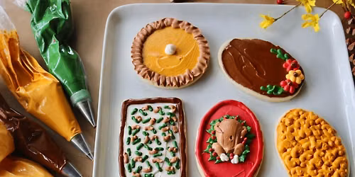 Thanksgiving Dinner Royal Icing Cookie Workshop (November 11) 