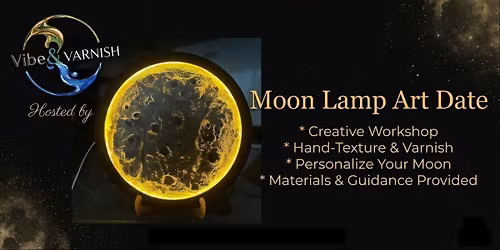 Moon Lamp Art Date