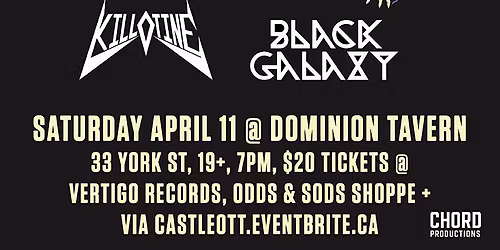 Castle, Black Absinthe, Killotine, Acid Moth, Black Galaxy