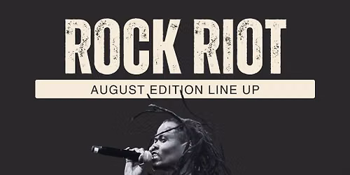 Rock Riot: August 2026 Edition