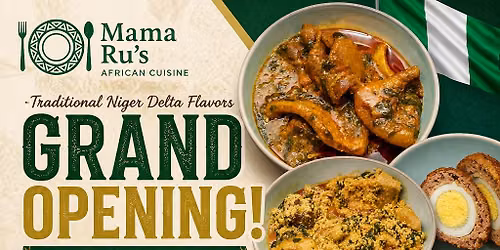 Mama Ru's African Cuisine Grand Opening