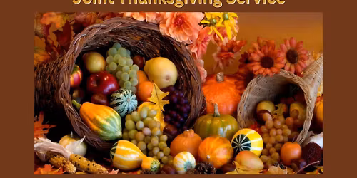 Joint Thanksgiving Service