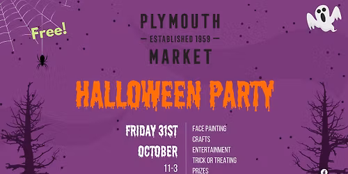 Halloween Party in Plymouth Market