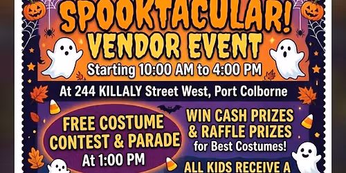 Spooktacular Vendor event pet friendly 
