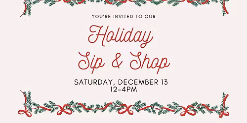 Holiday Sip & Shop at The Archive