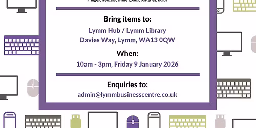 Lymm IT Recycling Day