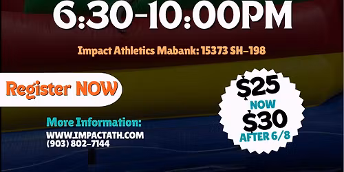 Impact Athletics Parents Night Out\ud83c\udf55\ud83e\udd73