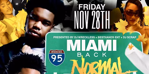 MIAMI BACK NORMAL (LIL POPPA)