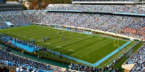 North Carolina Tar Heels at Clemson Tigers Football at Clemson Memorial Stadium