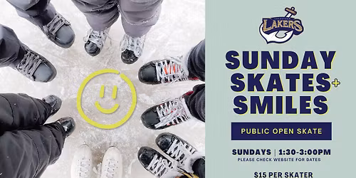 Sunday Skates + Smiles Public Skate