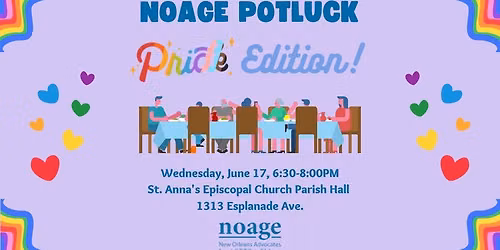 NOAGE Potluck: Pride Edition!