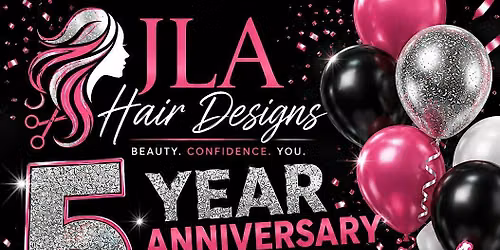J\u2019LA Hair Designs 5th Year Anniversary Block Party