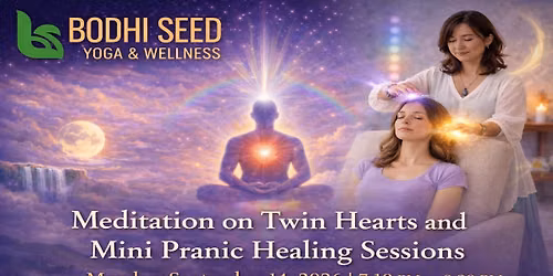 Meditation on Twin Hearts and Mini Pranic Healing Sessions