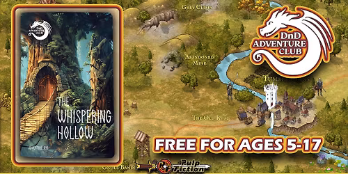 DnD Adventure Club | The Elven Treetop: The Whispering Hollow