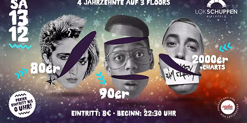 Radio Bielefeld pr\u00e4sentiert: 80er, 90er, 2000er!