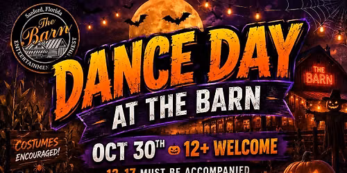 Halloween Dance Day at The Barn in Sanford 12 + Welcome