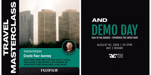 Fujifilm Masterclass & Demo Day