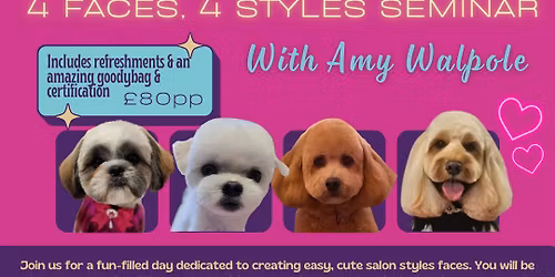 Faces masterclass seminar with Amy Walpole