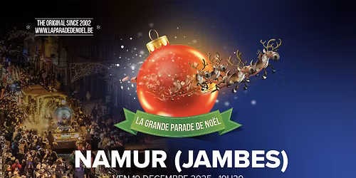 La Grande Parade de No\u00ebl \u00e0 Namur (Jambes)