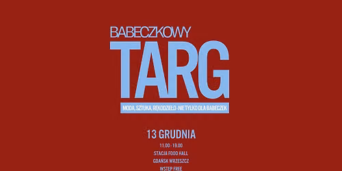Gda\u0144sk: Babeczkowy Targ WRZESZCZ - moda, styl, r\u0119kodzie\u0142o!