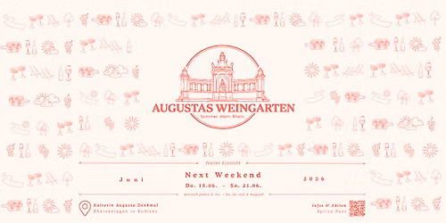 Austern & Champagner \u2600\ufe0f Augustas Weingarten \u2600\ufe0f SO-21.06.