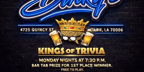 Kings of Trivia at Dinkys