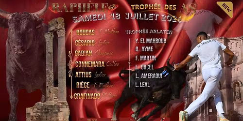 Course Camarguaise Troph\u00e9e des AS Raph\u00e8le