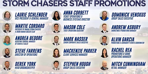 Iowa Cubs at Omaha Storm Chasers at Werner Park