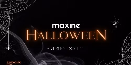 Maxine Halloween 31.10.\u20131.11.