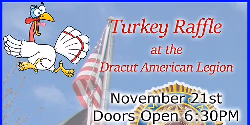 Turkey Raffle Night at the Dracut Legion