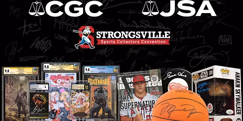 CGC and JSA at the Strongsville Sports Show