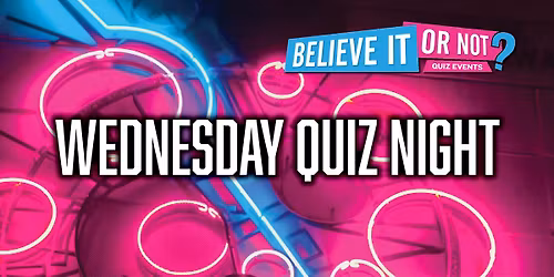 \ud83e\udde0? Believe it or Not Quiz Night \u2728