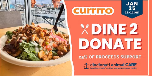 Dine to Donate with Cincy CARE at Currito