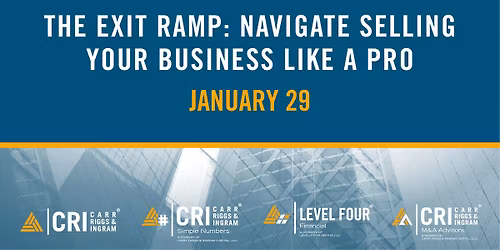 The Exit Ramp: Navigate Selling Your Business Like a Pro