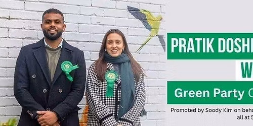 Canvassing and door knocking for Harrow Green Party
