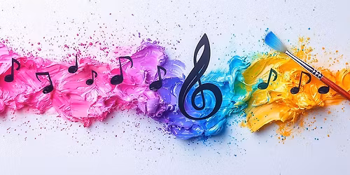 Paint & Create: Art to the Beat! Summer Art Camp: Ages 6 to 9